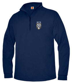 SCS- 6295- Aplus Qtr Zip School Sweatshirt