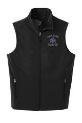 UL - J325 - BLACK Softshell Vest