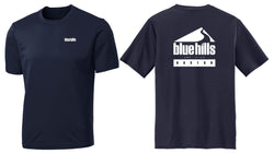 BHE - PC380 - BLUE HILLS EMPLOYEE NAVY Short Sleeve Performance Tshirt